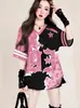 Producto de Venta Caliente Transfronterizo de Verano 2026 en Aliexpress y Ozone: Estampado Digital Animal City Cuello Redondo Manga Corta