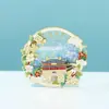Atracciones Turísticas de China Imanes para Refrigerador de Souvenir Imanes Estéreo 3D Venta al por Mayor Serie Jiangsu Imanes para Refrigerador Ciudad de Metal