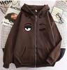 Suéter Casual con Cierre para Mujer 2022 Amazon Sudadera Elegante y Cómoda Otoño e Invierno con Forro Polar Sudadera Americana