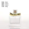 Botellas dispensadoras de vidrio para perfume en stock 30ml 50ml 100ml botellas de perfume botellas rociadoras cosméticas empaques para cuidado de la piel