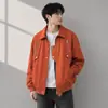 Chaqueta de hombre talla grande 2026 otoño nuevo estilo estilo Hong Kong de alta gama genial top para hombre abrigo casual holgado para hombre