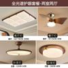 Lámpara de Techo Plisada para Dormitorio Principal Estilo Antiguo Medio Estilo Japonés Americano Color Nogal Retro Luz de Habitación para Dormitorio Estilo Nuevo Chino