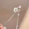 Horquilla de Flor Estilo Antiguo para Mujer, Nuevo Accesorio para el Cabello de Alta Gama Estilo Chino, Horquilla para Tocados de Cheongsam y Xiuhe