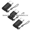 Adaptador tipo-c typec para micro usb com chaveiro liga de alumínio MICRO para TYPE-C OTG