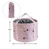 Bacia Portátil Dobrável Bacia de Água para Exterior Bolsa Dobrável para Imersão dos Pés em Viagem Bacia de Lavanderia Bacia para Lavar Balde para Lavar os Pés