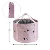 Buvanjia Cubeta Plegable Portátil para Exteriores, Cubeta de Agua para Viajes, Bolsa para Remojo de Pies, Cubeta de Lavandería, Lavabo, Cubeta para Lavado de Pies