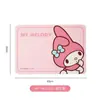 Jogo Americano Sanrio Tapete de Mesa Impermeável para Casa Sem Lavagem Tapete de Almoço Tapete Especial para Estudantes Jogo Americano Hello Kitty