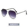 Gafas de sol para hombre, versátiles, espejo de sapo, negro, personalidad, especiales para viajes, pesca, moda, protección ocular deportiva, venta al por mayor