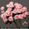 Flores Artificiais Coloridas Estilo Monet Flores Falsas Atacado Verde Roxo Arranjo de Casamento Cenário Decoração de Paisagismo