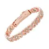 Pulsera Magnética Popular Redonda de Diamantes Completos Transfronteriza Moda Europea y Americana Cierre de una Sola Fila Pulsera Magnética Antiestática para Mujer en Stock