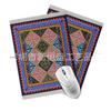 Shenzhen fábrica exportação retro oriental persa tecido floral macio mouse pad boêmio tapete mouse pad