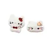 Muñeca de Peluche de Dibujos Animados Gato Kt Broche de Gato Colgante para Mochila de Gatito Decoración Ropa Bufanda Calcetines Accesorios