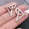 Máquina de coser de plata antigua de 20 piezas, tijeras, botón, aguja, bola de lana, accesorios de joyería DIY, colgante, venta caliente transfronteriza