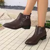 Otoño 2026 Nuevo Talla Grande Botas Casuales Cómodas para Mujer Estilo Europeo y Americano Modernas para Exteriores Talla Única