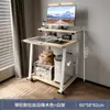 Escritorio de Computadora Escritorio Pequeño Hogar Mini Móvil Aprendizaje Mesa Simple Pequeño Apartamento Dormitorio Mesita de Noche