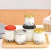 Garrafa de Geleia de Pinguim Atacado Garrafa Ninho de Pássaro Garrafa de Picles de Caviar Garrafa de Vidro para Cozimento de Gelatina de Estômago Resistente a Altas Temperaturas