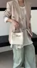 2026 Nuevo Bolso Cubo de Moda Estilo Coreano Bordado Acolchado Bolso de Mano Bolso de Hombro con Cadena Bolso Cruzado Casual Bolso de Mujer