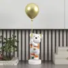 Ornaments de Chão de Sala de Estar de Astronauta de Luxo Decorações para Gabinete de TV e Sofá Presentes de Inauguração