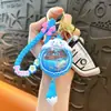 Chaveiro Fofo Cachorrinho Elfo de Óleo Bola Pingente de Areia com Glitter Líquido Acessórios para Bolsa Presente Atacado de Comércio Exterior
