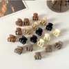 Mini pinza para el pelo de tono marrón transfronteriza, pinza pequeña de princesa para el pelo, pinza para flequillo, accesorio para el pelo, pasador