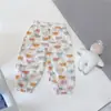 Pantalones Finos de Algodón de Bambú para Verano Antimosquitos Pantalones de Bebé Ropa Exterior para Niños Pantalones de Pijama Pantalones Transpirables para Bebés