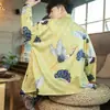 Cardigan Roupa Taoísta Traje Tang Jovem Hanfu Masculino Estilo Chinês Masculino Estilo Antigo Casaco Masculino Moda Masculina Primavera e Verão Capa Solta