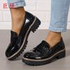 Juti 2024 Outono Novo Comércio Exterior plus size Mocassins WISH Amazon Europeu e Americano Moda Feminina Sapatos