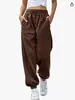 Pantalones Jogger de Moda Casual Cómodos Unisex Color Sólido Forrados de Felpa, Novedad Primavera y Otoño Transfronterizos Amazon