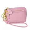 Elegante billetera pequeña nueva de mano con múltiples ranuras para tarjetas, llavero y monedero, que ofrece gran capacidad y un aspecto sofisticado para mujeres