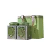 Nueva Lata Cuadrada de Hojalata para Té Té Negro Té Verde Té Aromático Dahongpao Lata Vacía Sellada para Té en Stock