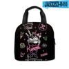 3D Novo Impresso Sanrio kuromi kuromi Picnic Bag Escola Primária Estudante Portátil Saco de Gelo Saco de Almoço Infantil