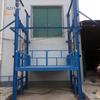 Elevador de Carga Tipo Corrente de Trilho de Grande Tonelagem Plataforma Elevatória de Carga para Fábrica Elevador Hidráulico Fixo de Carga