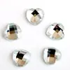 Diamantes de imitación de vidrio con forma especial de corazón de durazno y fondo plano, para bricolaje de fundas de teléfono móvil, arte de uñas y otros materiales para accesorios de diamantes al por mayor