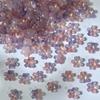 Atacado 10mm Estéreo Flor de Cerejeira Esmaltada Furo Médio Flor Pequena diy Grampo de Cabelo Artesanal Material para Penteado