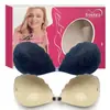 Cubretetinas de Encaje Almohadillas de Esponja para Sujetador para Vestidos de Novia, Ropa Interior Fina sin Tirantes para Evitar que se Deslicen, Push-Up para Pechos Pequeños para que Parezcan Más Grandes