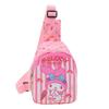 Riñonera infantil estilo japonés y coreano para ocio, bolsa para snacks, bolsa de hombro con estampado de dibujos animados, bandolera de moda para mujer, versátil para niños