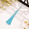 Marcador de Página com Franja de Borla de Sementes de Cabaça 8cm Pingente Pequeno para DIY Borlas Ornamentos de Estilo Antigo Charms Sachês Perfumados Caixa de Presente Acessórios para Headwear