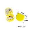 Bonita mini caja de costura multifuncional, portátil, para el hogar, para dormitorio de estudiantes, bolsa de costura hecha a mano multicolor, caja de costura