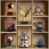 Decoraciones para Gabinete de Vino, Adornos Retro, Accesorios para el Hogar, Violín Creativo Sencillo para Sala de Estar, Mueble de TV, Estantería, Muebles Pequeños
