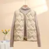 Nuevo Chaleco Ligero de Plumas Otoño e Invierno 2026 para Mujer, Capa Interior de Plumas de Pato Blanco, Chaqueta Chaleco Versátil Casual a la Moda