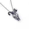 Nuevo collar con colgante de león de acero inoxidable europeo y americano al por mayor de joyería de AliExpress, colgante retro personalizado para hombre