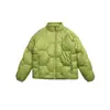 Chaqueta de plumón Rumeng para deportes al aire libre, impermeable, 90% plumón de pato blanco, cálida, ligera, cuello alto, abrigo acolchado de cuadros de fútbol, moderno