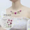 Nuevas Pegatinas de Tatuaje de Flores Impermeables de Rui Ka Long, Pegatinas Faciales, Pegatinas para Brazos, Unisex, Pequeñas Pegatinas de Margarita Más Vendidas