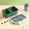 Lonchera que se puede usar en el microondas, Lonchera portátil para oficinistas y estudiantes, Cubiertos, Cuchara, Caja de almacenamiento de alimentos, Juego de grado alimenticio