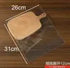 Bolsa para Tostadas, Bolsa para Pan, Bolsa para Galletas, Bolsa para Comidas, Bolsa de Empaque para Alimentos Horneados, Bolsa de Empaque de Plástico Transparente con Boca Plana