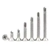 Fabricante Original Acero Inoxidable 410 St3.5-5.5 Tornillos Autorroscantes Autorroscantes Phillips Avellanados Cabeza Plana