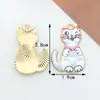 Acessórios de Joias DIY Transfronteiriços Estampa de Gato Colorida Joias DIY Feitas à Mão Acessórios de Joias DIY Esmaltados de Alta Qualidade