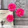 Hibisco Simulado Buquê de Seda Artificial Falsa Flores de Casamento de Alto Nível Ornamentos de Decoração de Sala de Estar Acabados Flores de Plástico Florais