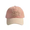 Gorras Infantiles Estilo Coreano Colorido de Moda Bloques de Color Elegante Visera Gorra de Béisbol para Niños y Niñas Linda Versátil Gorra de Salida