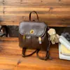Mochila Estilo Universitario Vintage Modelo Nuevo 2026 para Mujer, Diseño de Nicho, Versión Coreana, Tendencia de Mochila Casual Versátil
